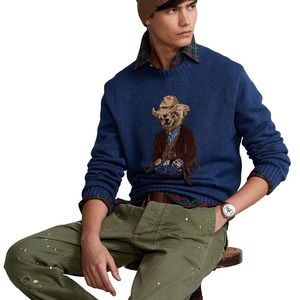 Polo Bear Cotton Sweater